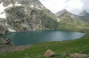 Gangabal-lake in Sonamarg