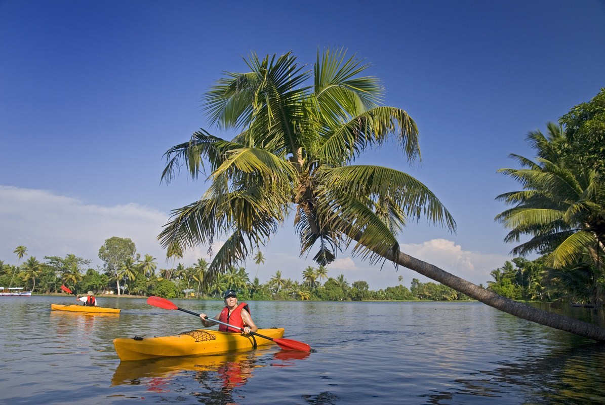 Kayaking at Alappuzha